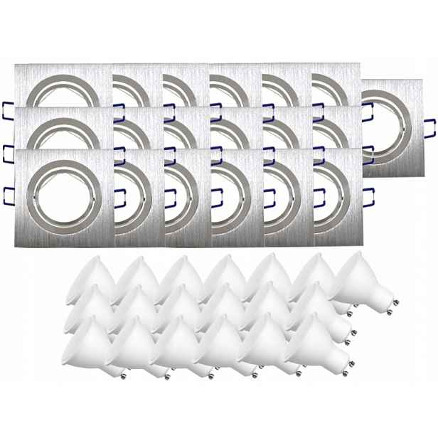 Sada stropních svítidel Halogen 19x žárovky 3W