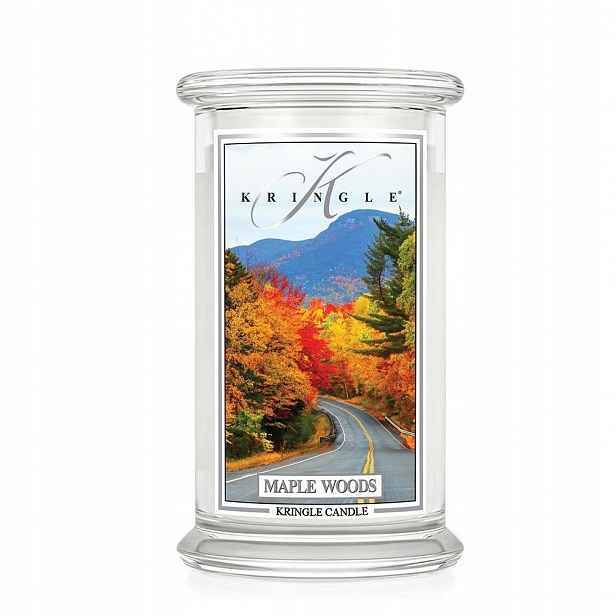 Velká svíčka Maple Woods Kringle Candle
