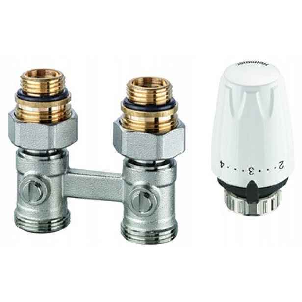 Heimeier Termo Sada: Hlava DX, Ventil Calypso Exact, Ventil Raditec DN15