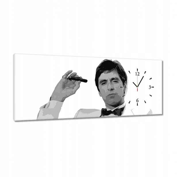 Hodiny 100x40 Scarface Al Pacino