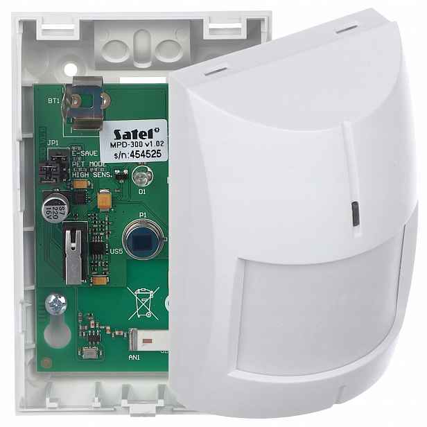 Bezdrátový pohybový detektor Satel MPD-300 detekce Perfecta Micra Fresnel