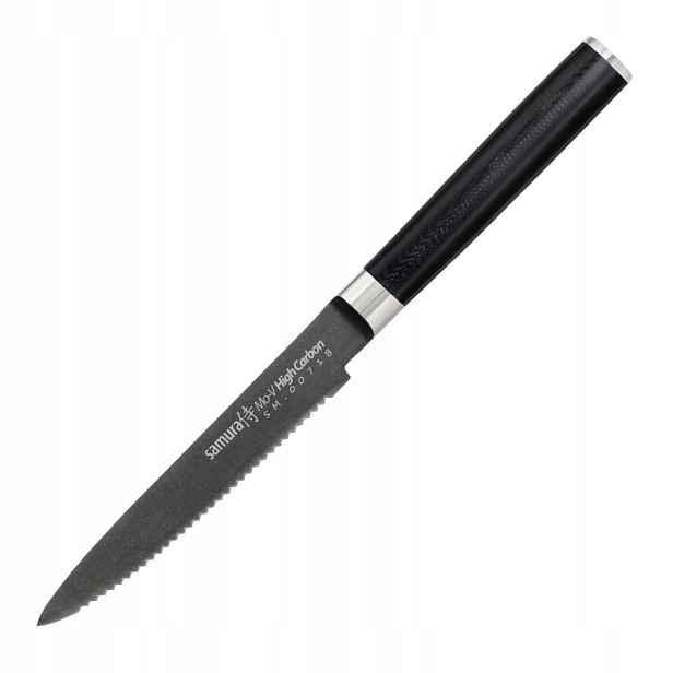 Nůž Na Zeleniny Samura Mo-v Stonewash na rajčata, čepel 12 cm z oceli
