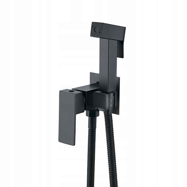 Podomítková bidetová baterie Wezer PRO9B-02-BLACK