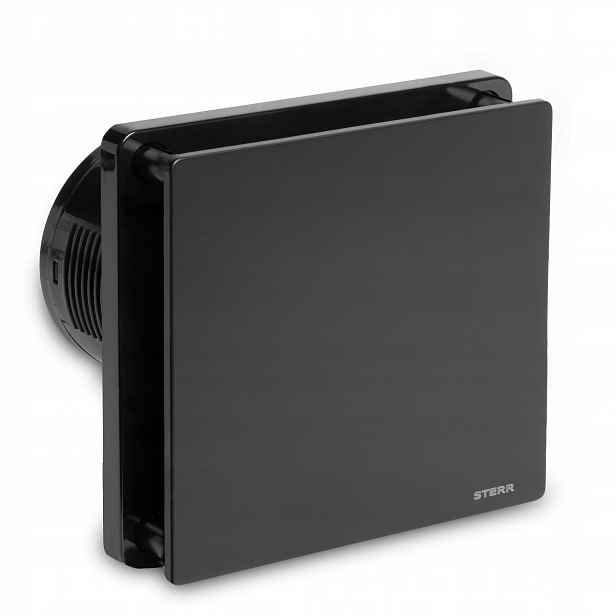 BFS100T-BA Koupelnový ventilátor černý hliník