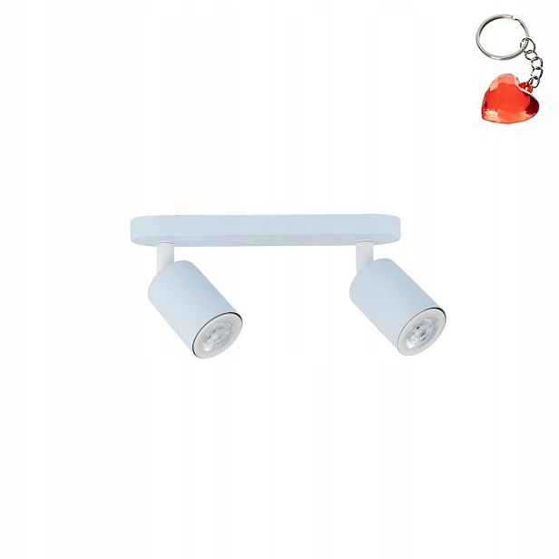 Reflektorová lampa Spot Svítidlo Bílá Modrá Kov Pohyblivé Tk Lighting