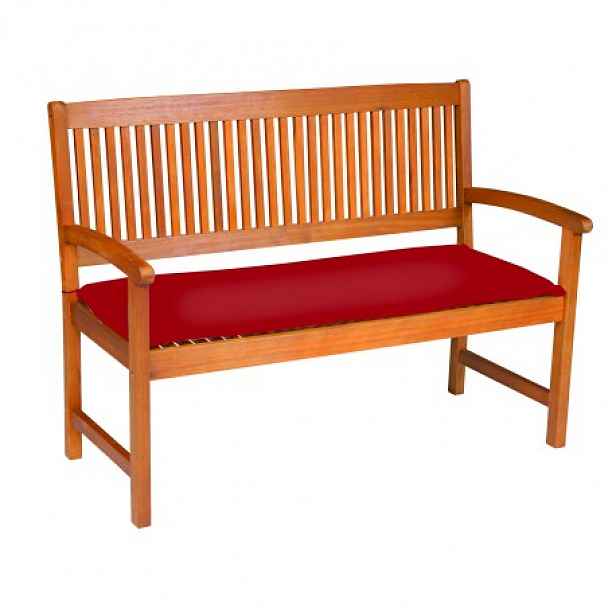 Doppler Sedák LIFE na 4-místnou lavici 180 x 45 x 4 cm, červená