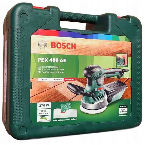 Excentrická bruska Bosch Pex 400 Ae Kufr