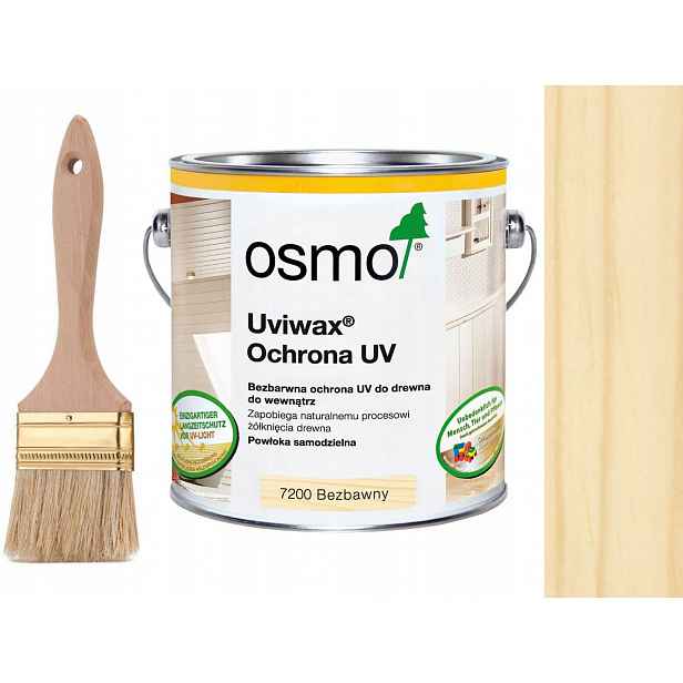 Osmo Ochrana Dřeva Uviwax Bezbarvá 7200 2,5L