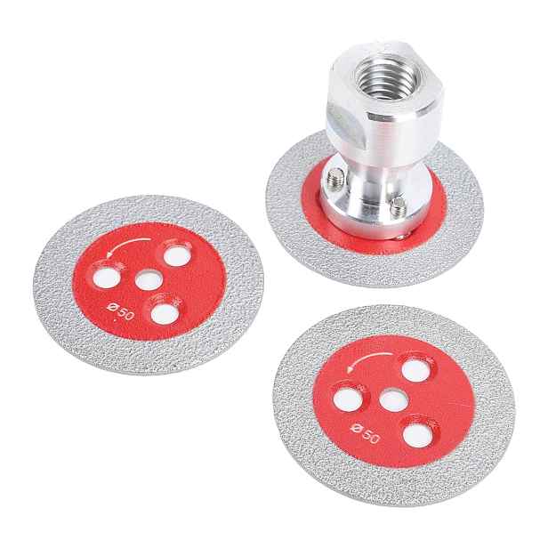 Přesný mini Kotouč malý Diamantový Pro Řezání Dlaždic Slinuté Dlažby 50 mm adaptér