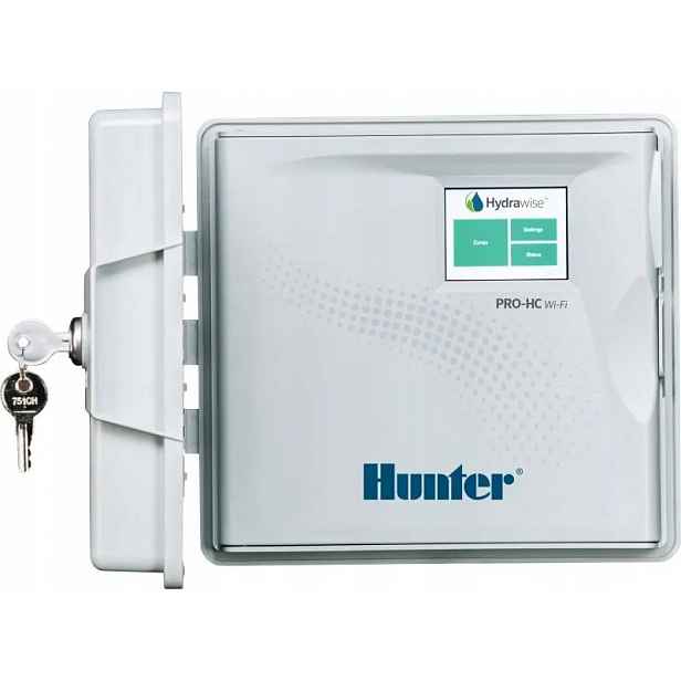 Ovladač zavlažování Hunter Pro-hc 12 venkovních sekcí Wifi Hydrawise