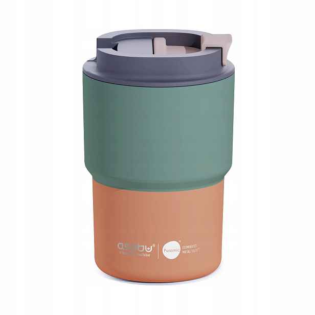 Termohrnek Coffee Express Pastel Green 360 ML Povrchová Úprava Puramic Asobu