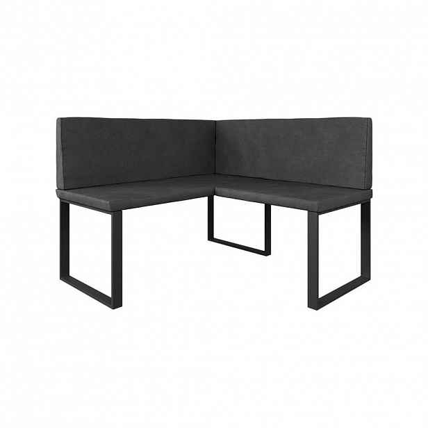 Vicco LAVICE DO JÍDELNY DO ROHU Ravon Antracit 120 x 120 cm
