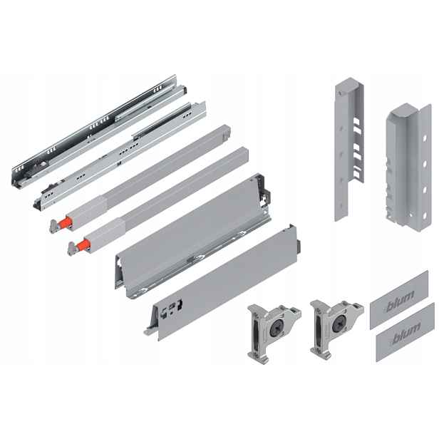 Blum Tandembox 450 Šuplík střední C Šedá 30 kg