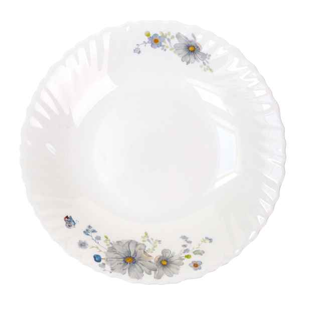 Cegeco Hluboký talíř AMELIA 22cm opálové sklo