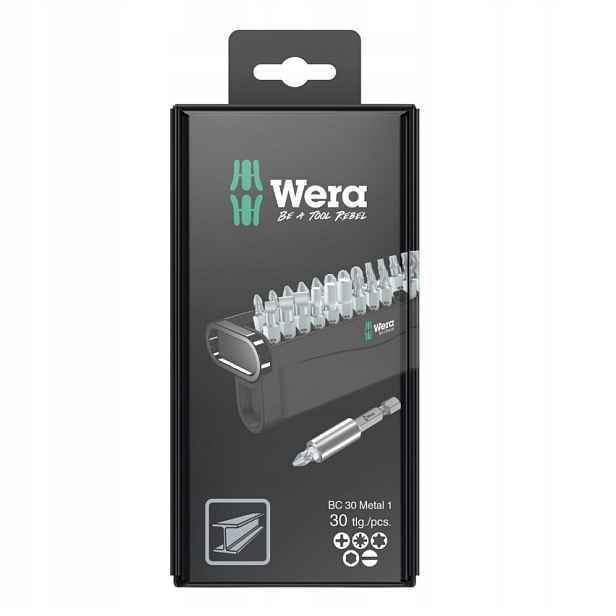Sada Bitů Bit-check 30 Kov 1 Sb, 30 Dílů 05057440001 Wera
