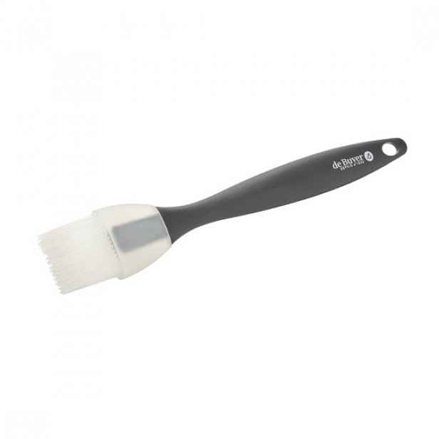 Štětec na pečivo, silikonový, 25 cm, šířka 3 cm - de Buyer