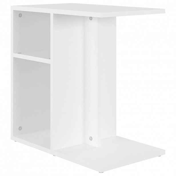 vidaXL Odkládací stolek bílý 50 x 30 x 50 cm kompozitní dřevo