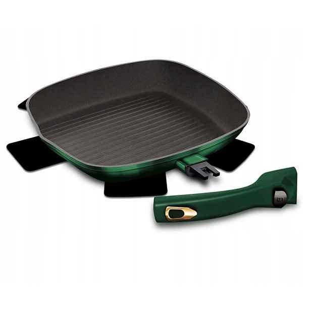 Grilovací Pánev 28 cm Berlinger Haus BH-6089 Emerald