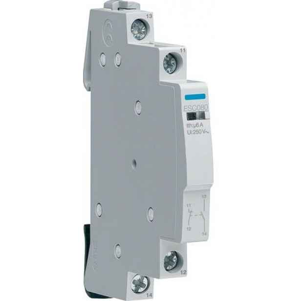 Pomocný kontakt ESC080 6A 250V Ac 1Z+1R Hager