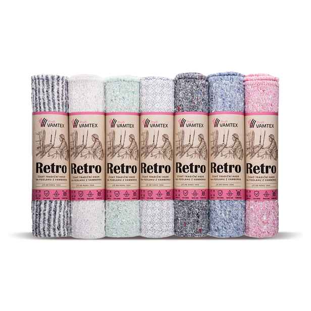 Profi Vamtex Hadr Vamtex Retro mycí tkaný 60x60 mix barev