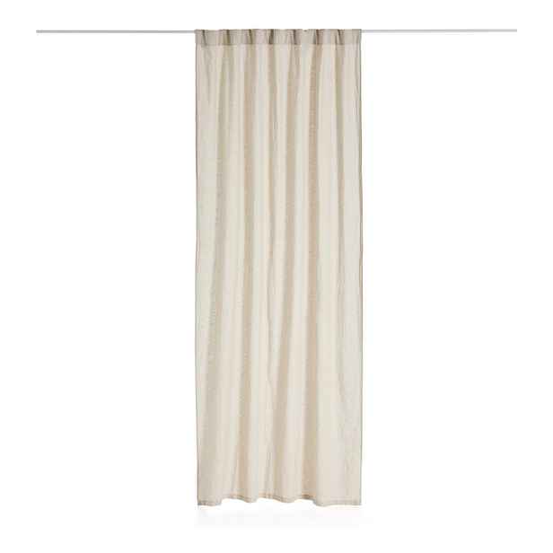 Béžový bavlněný závěs 140x270 cm Nolira – Kave Home