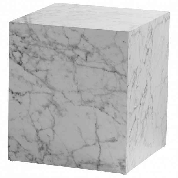 Livetastic KONFERENČNÍ STOLEK, vysoce lesklá bílá, kompozitní dřevo, 40/40/45 cm