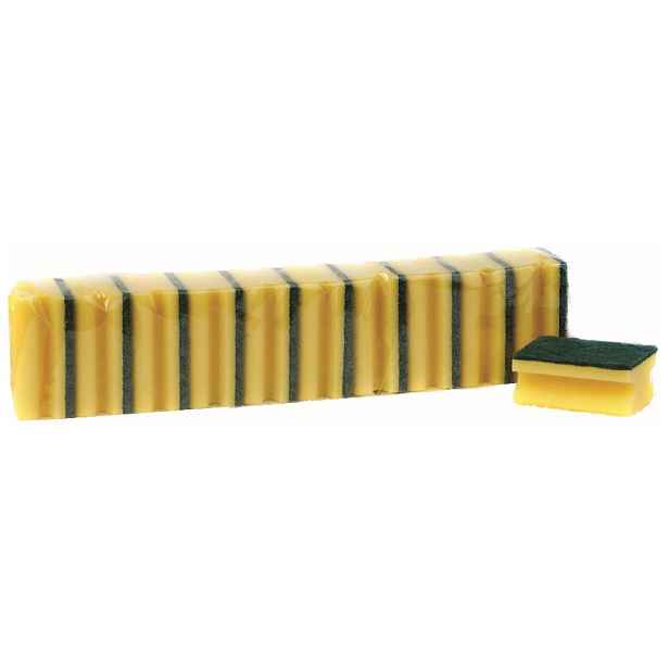 BCsystem Houbička na nádobí tvarovaná bal.10ks 95x65x43mm / 62024