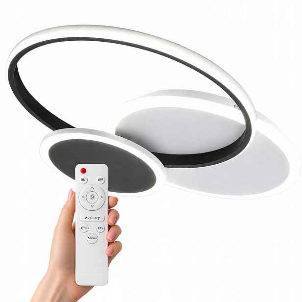 stropní svítidlo Led Ring 72W Kulatá Loft 55 CM Závěsná Moderní Do Obývacího Pokoje