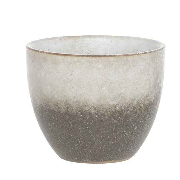 Béžovo-šedý rustikální hrnek Valence Dusty Stone - Ø 8,5*7 cm / 185ml  Chic Antique