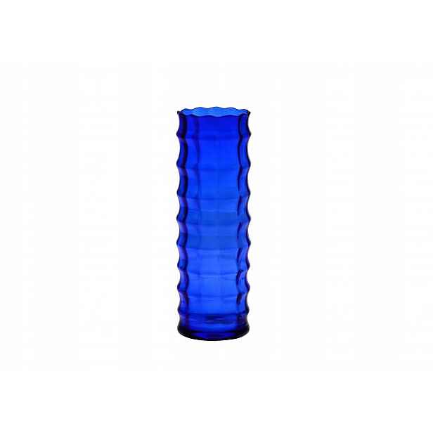 Skleněná váza Krosno Optik kobalt 35 ml dekorativní