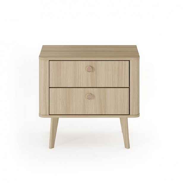 Stolek k posteli TROY - dub barista