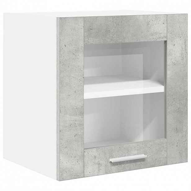 vidaXL Závěsná skříňka Betonově šedá 40 x 31 x 40 cm Kompozitní dřevo