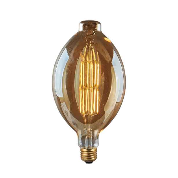 Italux retro Led žárovka E27/E40 8W 2200K 500lm, stmívatelná.