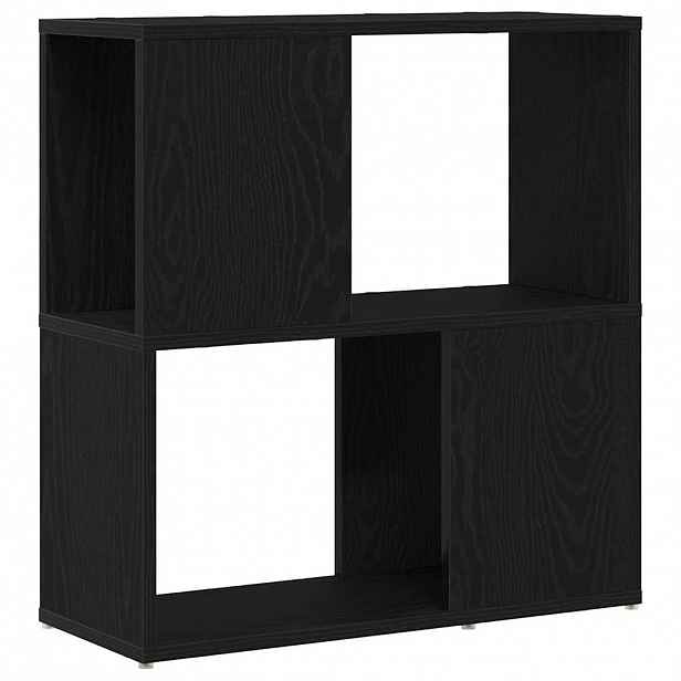 vidaXL Sestava TV skříněk 60 x 24 x 63 cm Černá Kompozitní dřevo