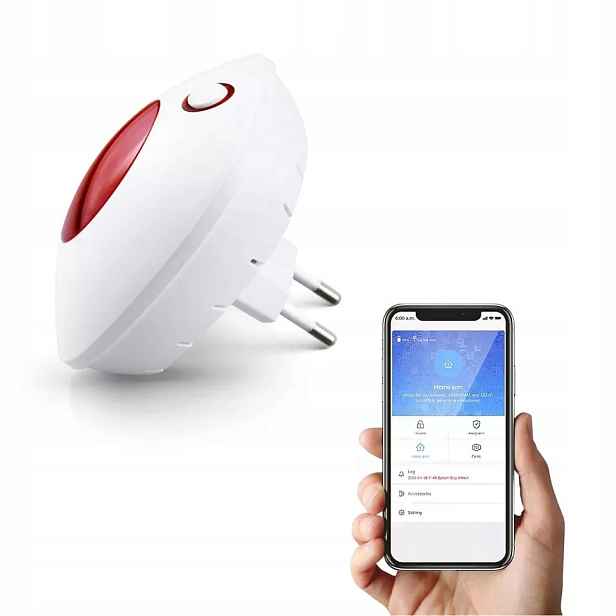 Bezdrátová Síťová Siréna Alarm 110DB Tuya Smart WiFi