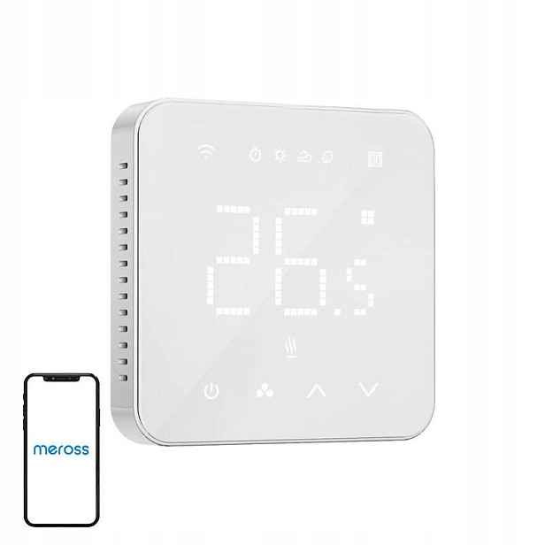 Smart Wifi Termostat Meross MTS200BHK S Podporou Homekit
