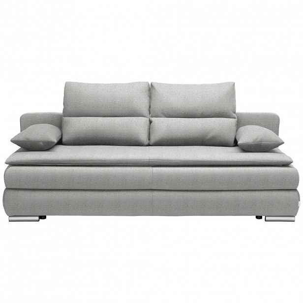 Livetastic ROZKLÁDACÍ POHOVKA, textil, světle šedá