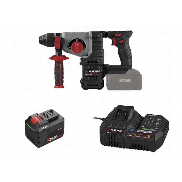 Parkside Performance® Aku kombinované kladivo Ppakh 20-Li A1, Smart 12 Ah