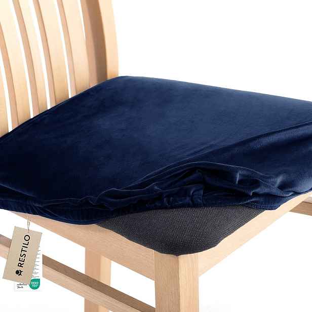 Restilo Napínací potah na židli SENTO II 1 ks indigo