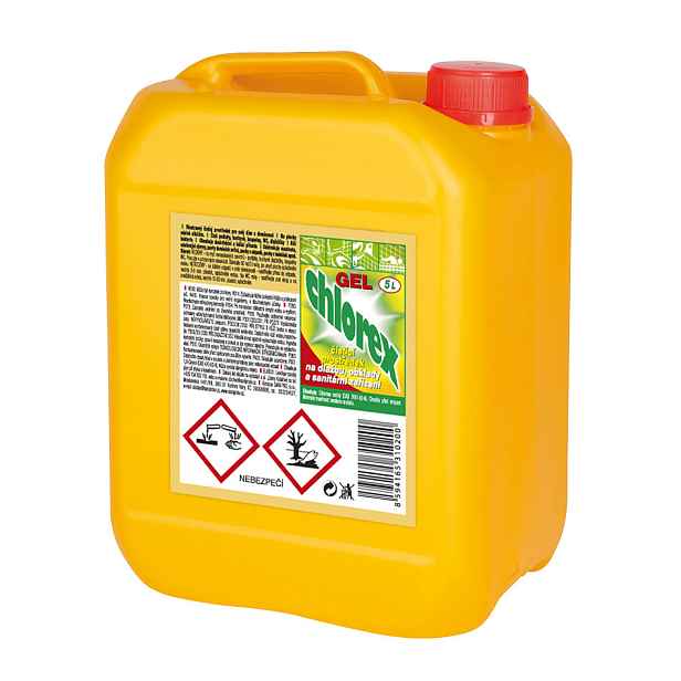 SANI PRO CHLOREX gel 5l čistící a desinfekční přípravek pro celý dům (SP)