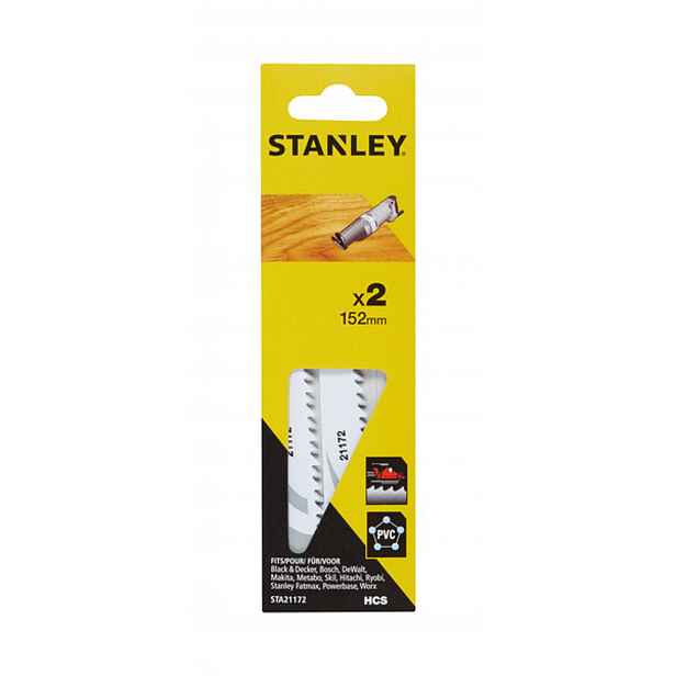 Stanley - Sada pilových plátků, délka 152 mm, 2 ks STA21172-XJ