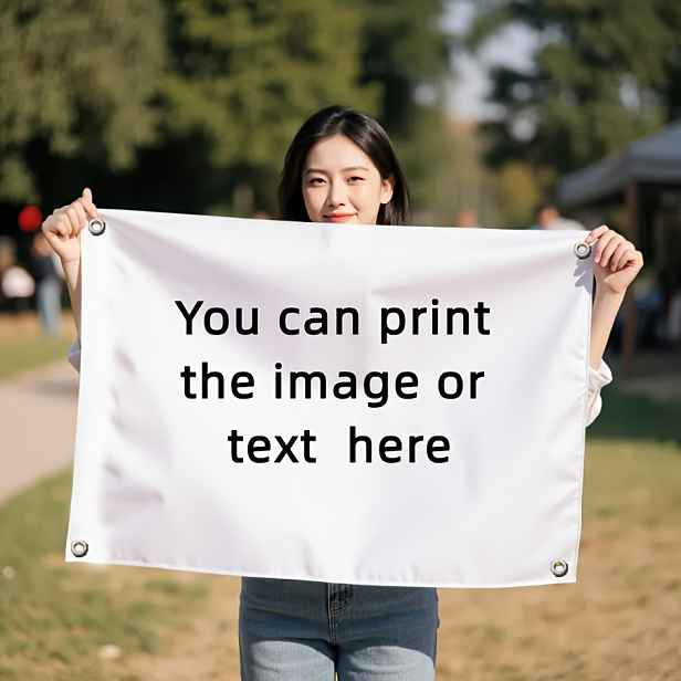 TEMU Jednostranný banner s možností personalizace, podpora textu (bez bílého písma), vzory a pro personalizovanou úpravu. Odolný a snadno se čistí,