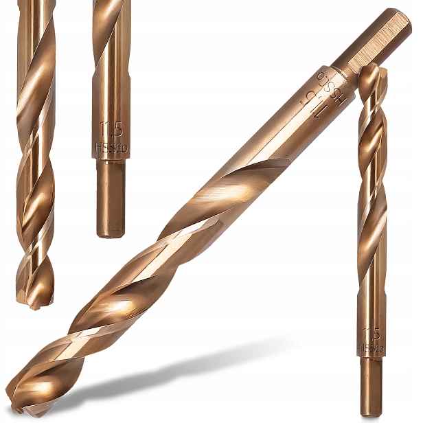 Vrták Kobaltový Kov 11,3 mm z nerezové oceli, litina Hss-g Milwaukee R6