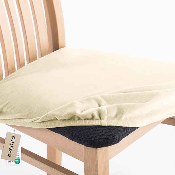 Restilo Napínací potah na židli SENTO II 1 ks krémový