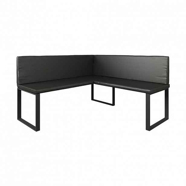 Vicco LAVICE DO JÍDELNY DO ROHU Ravon Černá 150 x 150 cm