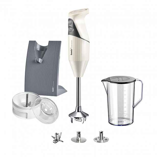Bamix Ponorný tyčový mixér Swissline 200 W, krémový 1000.002