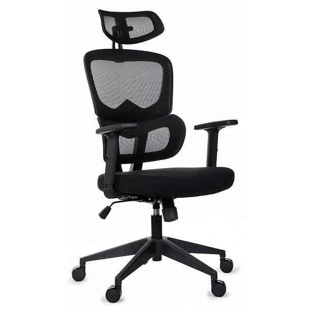 Pohodlné ergonomické kancelářské křeslo Giosedio FXA004 s nastavitelnými područkami