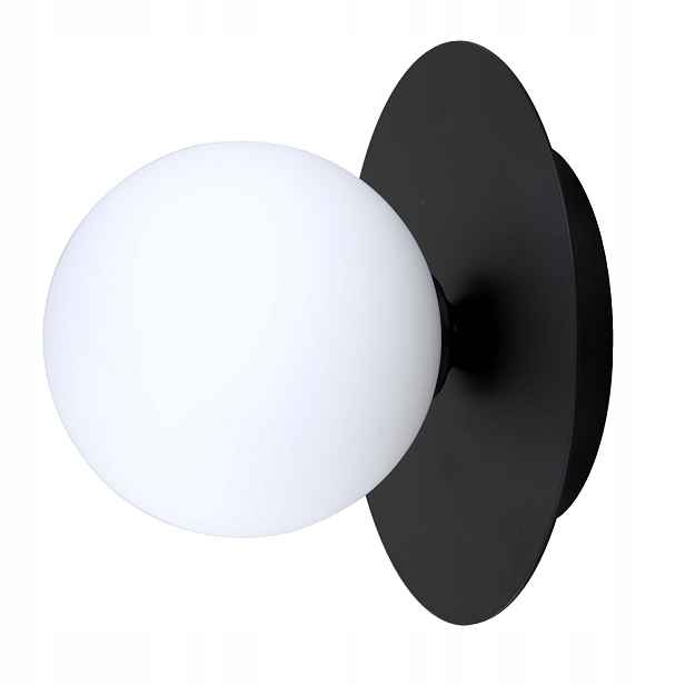 Nástěnné svítidlo Roma 1xG9 černý kov/sklo 18 cm IP20 Light Prestige