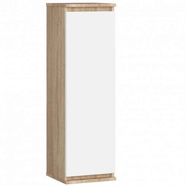 RAUMHIRSCH FURNITURE ZÁVĚSNÁ SKŘÍŇ dub Sonoma, bílá 99/30/30