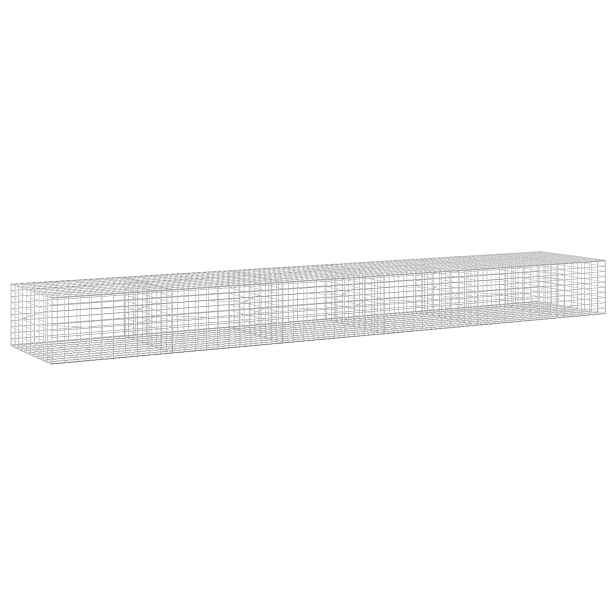 vidaXL Gabion s drátem 5 mm a síťkou 5x10 cm 550x100x50 cm